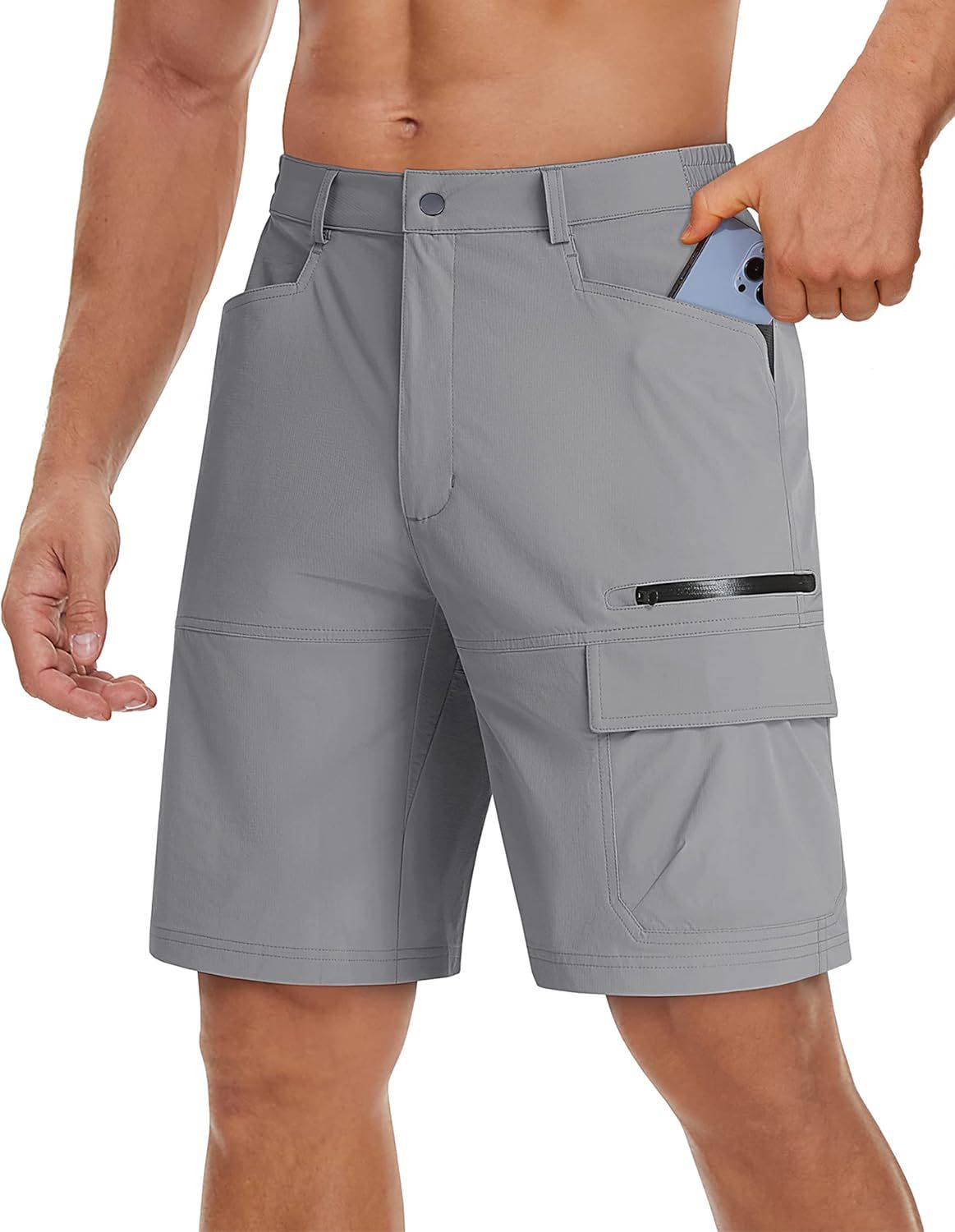 Men's Multi-Pocket Work Shorts For Outdoor Hiking